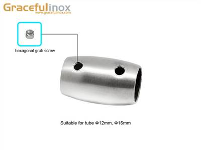 High Quality Handrail Fitting Stainless Steel tube connector coupling